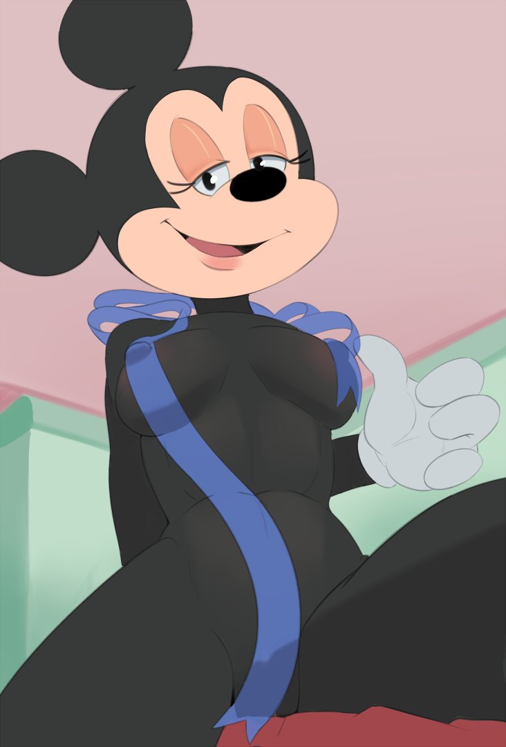 alternate_body_type alternate_breast_size anthro breasts busty disney female female_focus female_only fur furry hourglass_figure medium_breasts minnie_mouse mouse mouse_ears saran-rape tagme wide_hips