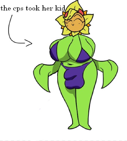 1futa balls balls_in_panties big_ass bikini dickgirl edit flora_fauna flower flower_petals futanari intersex panties petals plant plant_girl plantie plants_vs_zombies plants_vs_zombies:_heroes solar_flare_(pvz) son_of_a_bitch_(artist)