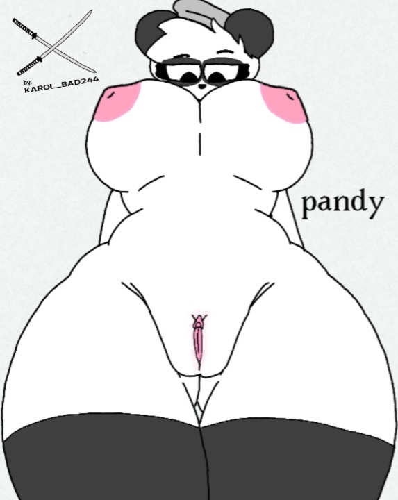 anthro breasts furry panda pandy_(piggy) piggy:_book_2 piggy_(game) pussy roblox roblox_game self_upload tagme traced