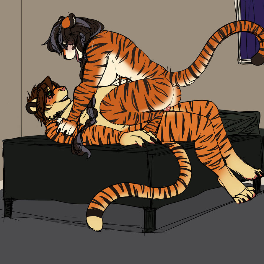 1:1 4_toes 5_fingers age_difference aife_(wolfpack67) anthro anthro_on_anthro anthro_penetrated anthro_penetrating anthro_penetrating_anthro ass bed big_breasts black_hair black_stripes blush breasts brown_hair duo feet felid female female_on_top female_penetrated fingers freelapse from_front_position fur furniture genitals hair hindpaw humanoid_hands lying lying_on_bed male male/female male_on_bottom male_penetrating male_penetrating_female mammal mature_anthro mature_female multicolored_body multicolored_fur nude older_female on_back on_bed on_bottom on_top open_mouth open_smile orange_body orange_fur overweight overweight_anthro overweight_male pantherine pat_(wolfpack67) paws penetration penile penile_penetration penis penis_in_pussy pussy reverse_missionary_position sex smile striped_body striped_fur stripes tan_body tan_fur tiger toes tongue tongue_out two_tone_body two_tone_fur vaginal_penetration vaginal_penetration white_body white_fur wolfpack67 younger_male