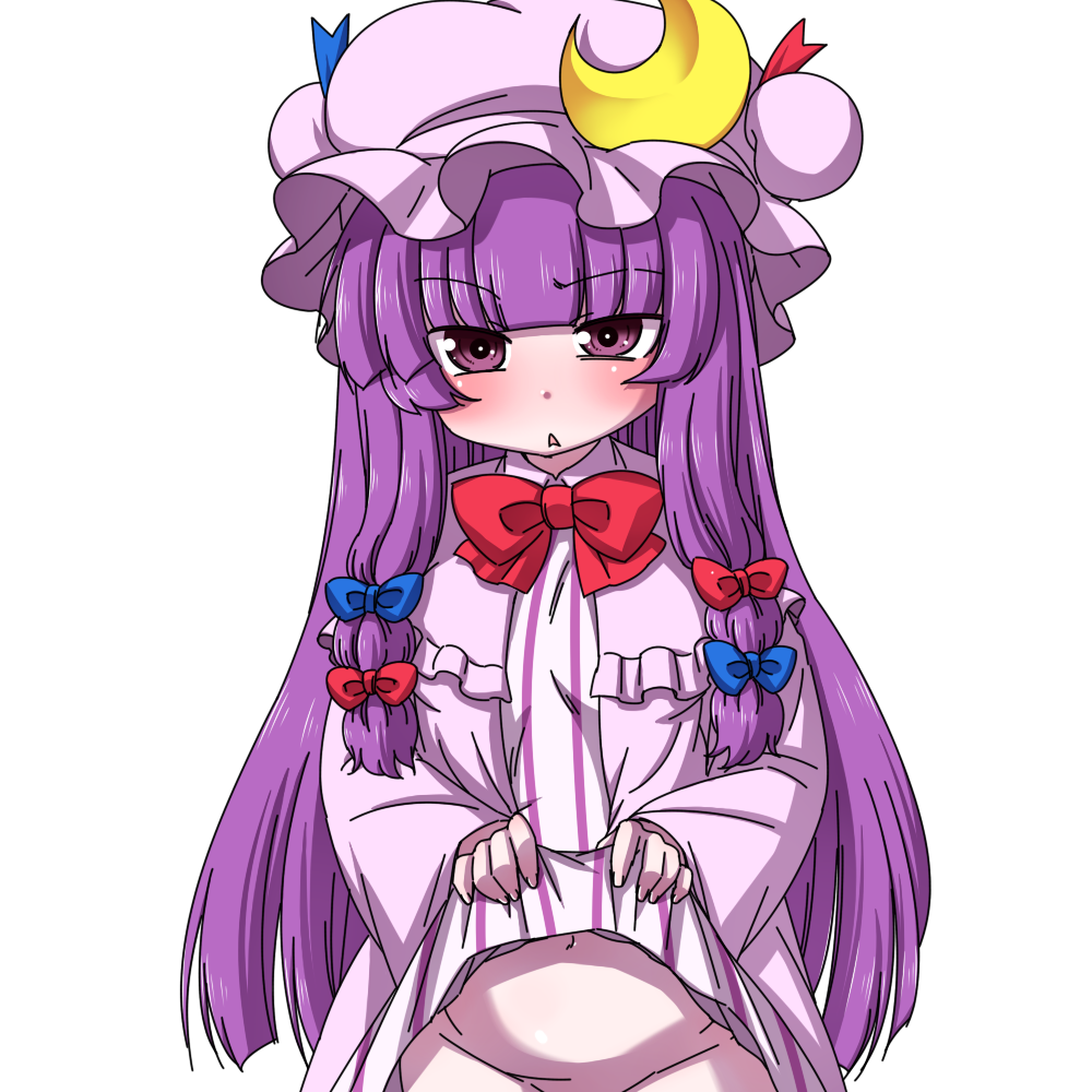 1girls female hanya_(hanya_yashiki) patchouli_knowledge tagme touhou