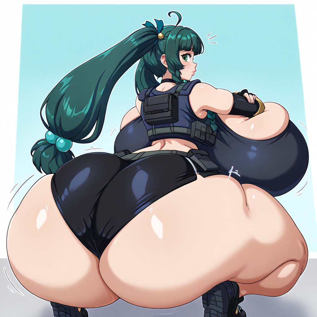 1girls ai_assisted ai_generated alternate_version_at_source ass ass_bigger_than_head ass_focus ass_jiggle ass_shake ass_shaking big big_ass big_breasts big_butt black_hair bottom_heavy bouncing_ass bouncing_butt butt_jiggle butt_shake butt_shaking caked_up curvy curvy_female curvy_figure dat_butt dumptruck_ass dumptruck_butt enormous_ass enormous_breasts fat_ass female female_focus female_only green_hair huge_ass huge_butt hugehornball hyper hyper_ass hyper_breasts hyper_butt jiggling_ass jiggling_butt large_ass large_breasts large_butt looking_at_viewer looking_back massive_ass massive_breasts massive_butt milf presenting presenting_ass qingyi_(zenless_zone_zero) red_eyes round_ass round_butt shaking_ass shaking_butt short_hair solo solo_female solo_focus standing sweat sweatdrop sweating sweaty sweaty_ass sweaty_body sweaty_breasts sweaty_butt tagme thick_ass thick_butt thick_thighs throwing_it_back torn_clothes torn_clothing torn_pants twerking twintails voluptuous voluptuous_female wide_hips zenless_zone_zero