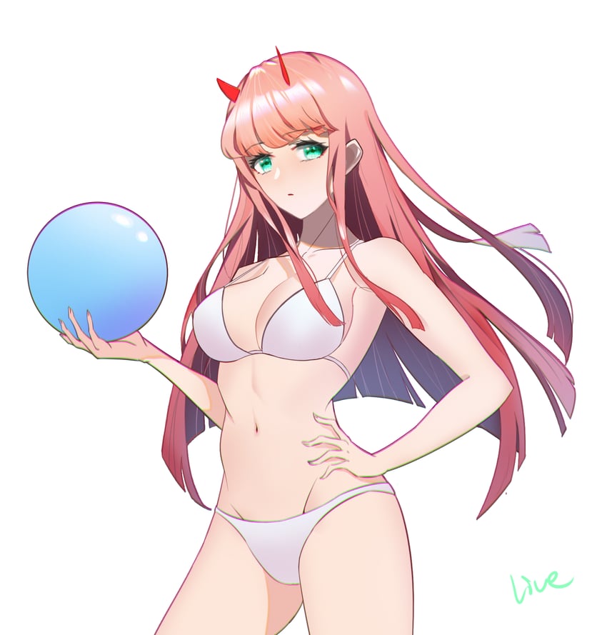 1girls, darling in the franxx, female, tagme, zero two (darling in the franxx)