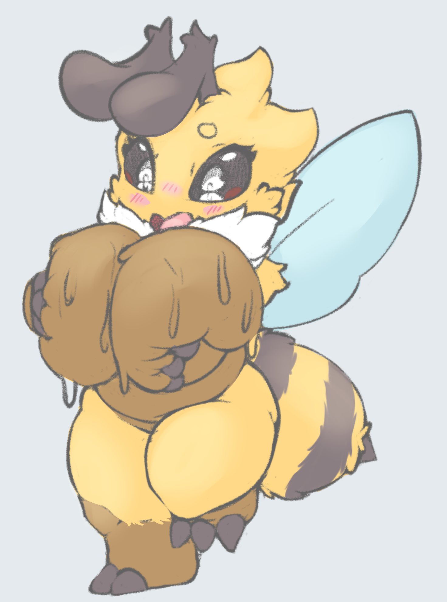 bee big_breasts female homemosaco tagme tagme_(character)