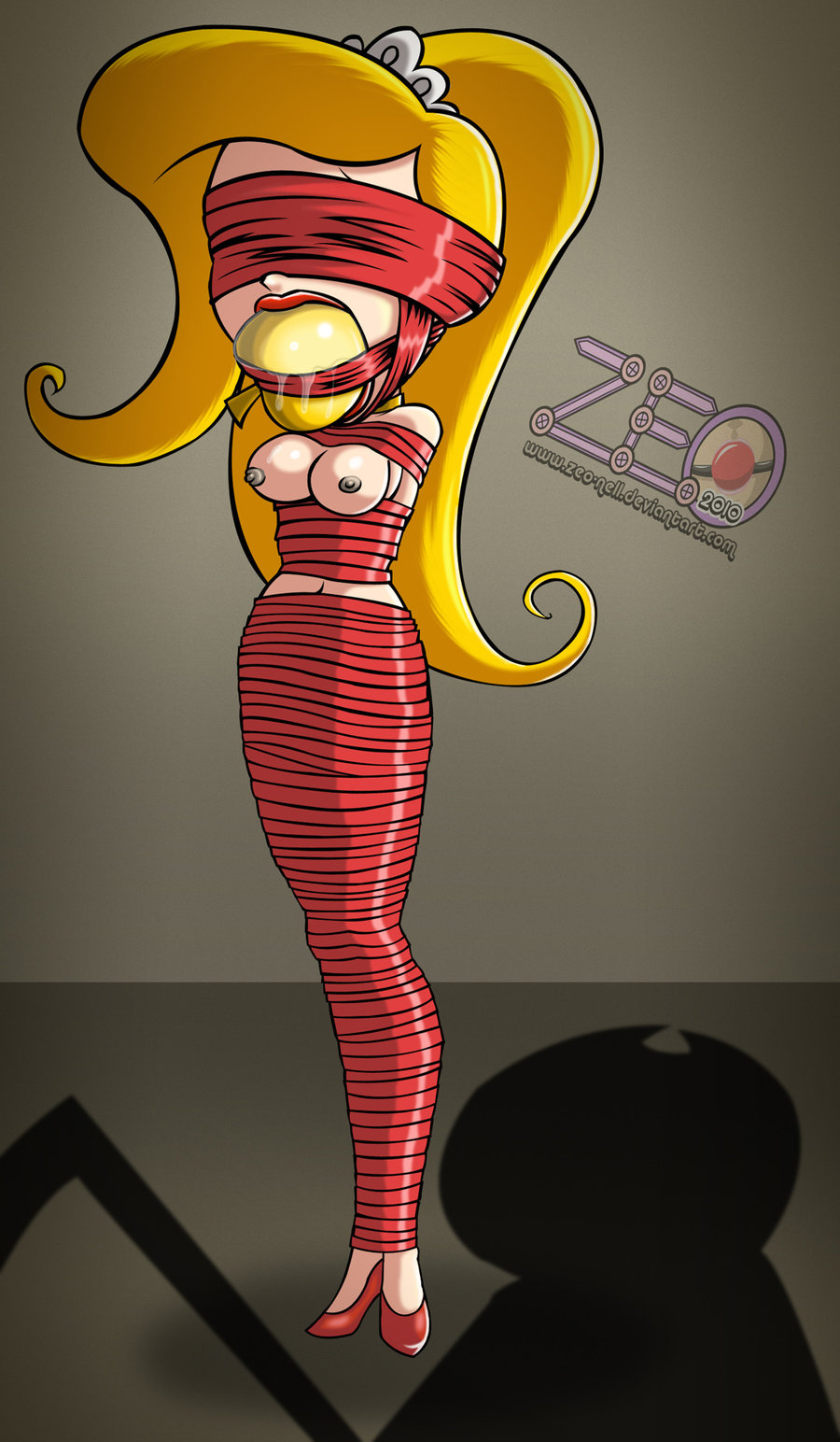 2010 bondage breasts cartoon_network eris_(billy_and_mandy) mandy mandy_(billy_and_mandy) tagme the_grim_adventures_of_billy_and_mandy zeo-nell