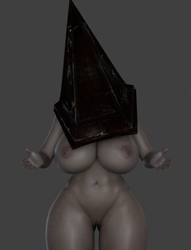 1girls 3d 3d_(artwork) areolae big_breasts breasts completely_nude completely_nude_female female female_only naked naked_female nipples nude nude_female offering_hug pussy pyramid_head reeboi rule_63 silent_hill solo solo_female