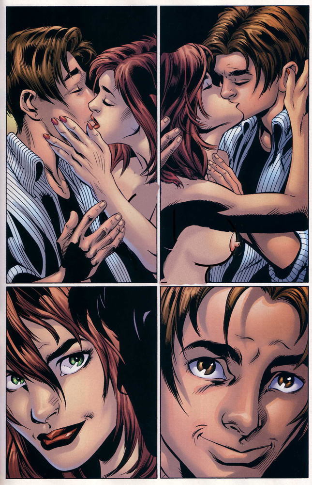 art_thibert comic edit female jd_smith male mark_bagley marvel mary_jane_watson peter_parker spider-man spider-man_(series) straight_hair tagme ultimate_spider-man