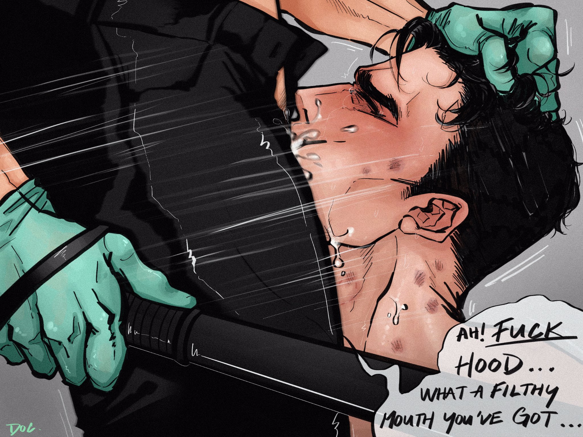 2boys, 2d, adoptive incest, adoptive siblings, all the way to the base, ambiguous consent, batcest, batman (series), blowjob, blowjob face, closed eyes, clothed, clothed male, clothed male nude male, cum, cum in mouth, cum inside, cum overflow, cumming, cumming in mouth, dc, dc comics, deep penetration, deepthroat, dialogue, dick grayson, face fucking, facefuck, fellatio, forced, forced oral, gay, gay sex, grabbing, grabbing another's hair, grabbing head, hi res, hickey, high resolution, highres, incest, irrumatio, jason todd, justthemeat/meat2go, male, male penetrating, male/male, mouth full of cock, nightwing, no visible genitalia, nonconsensual, open fly, open pants, oral, oral penetration, oral rape, oral sex, orgasm, orgasm from oral, pants open, partially clothed, penis, penis in mouth, police baton, pulling hair, rape, raped, red hood (dc), rough sex, source request, superhero, wince, yaoi