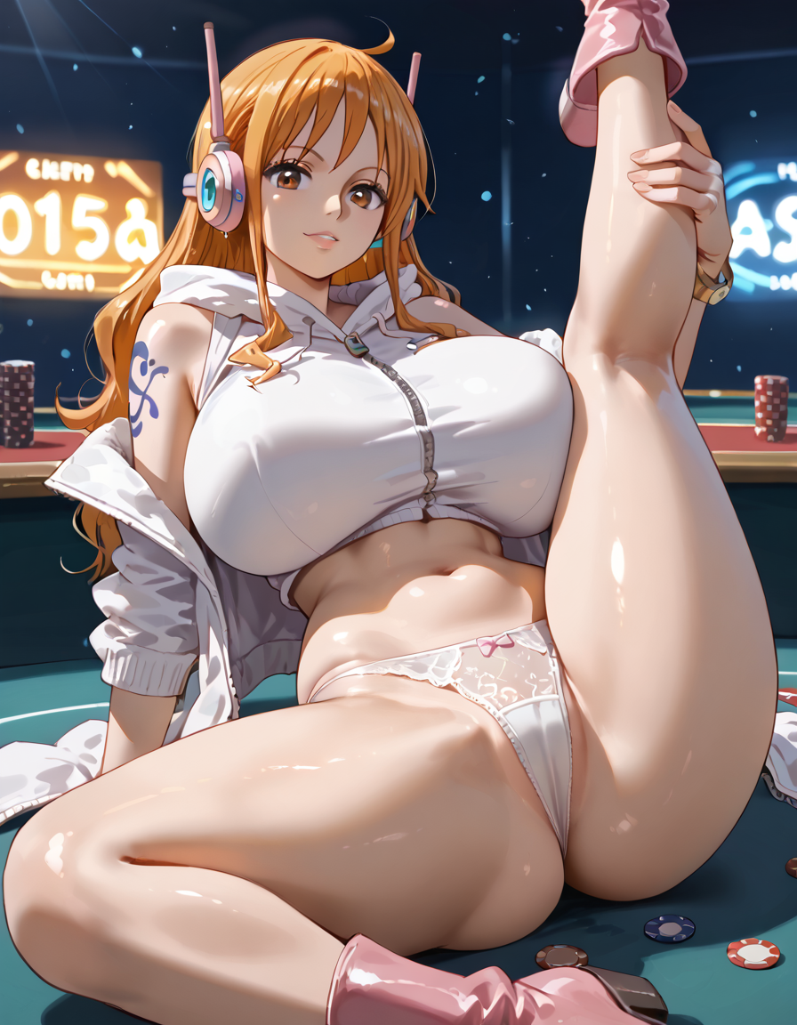 ai_generated female female_only floppybimbogirl nami nami_(one_piece) one_piece