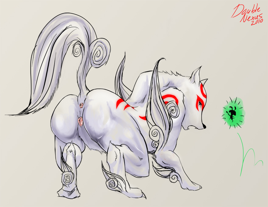 amaterasu deity double_nexus issun japanese_mythology mythology okami public_domain tagme