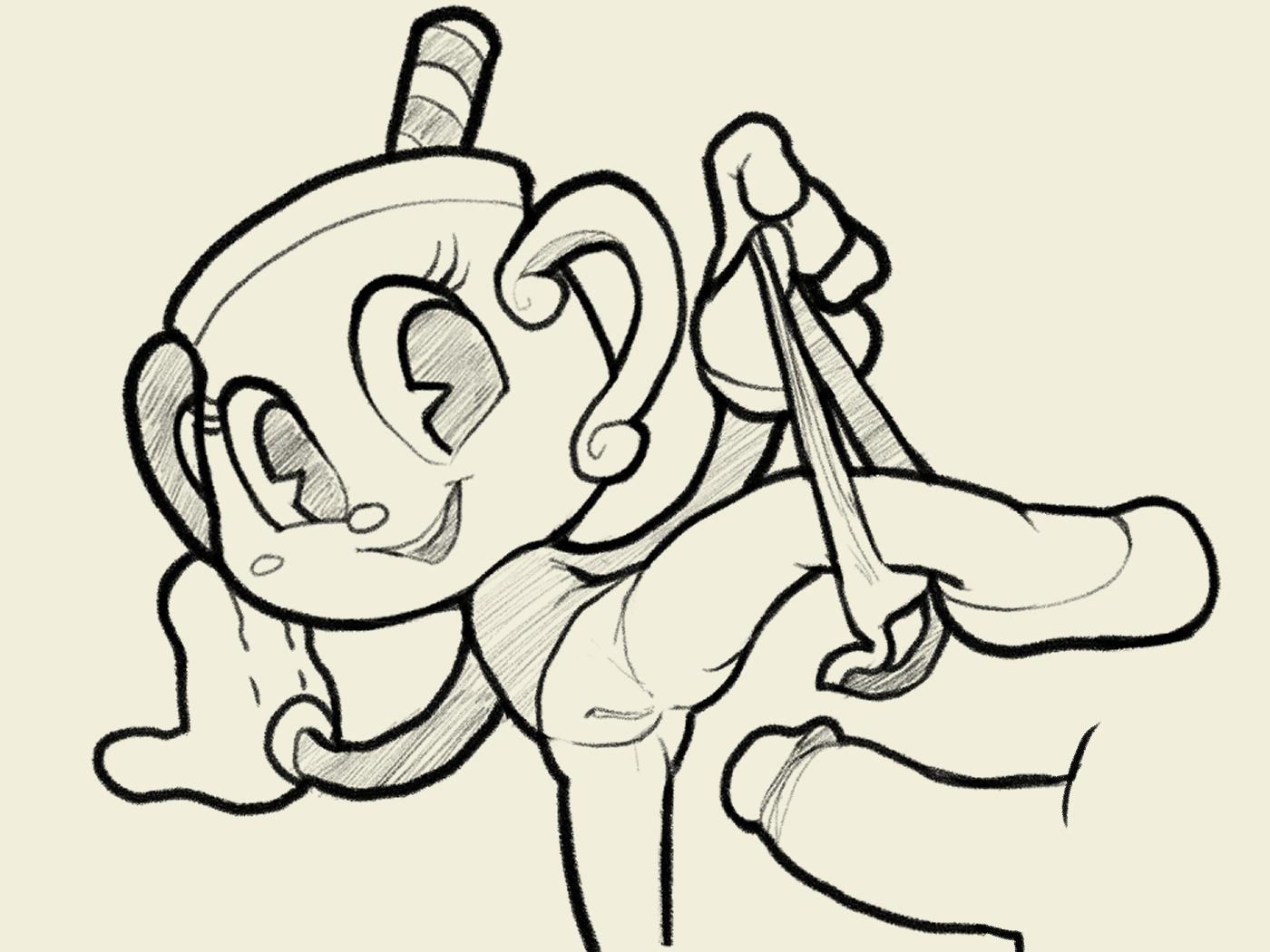 cuphead (game), cuphead: the delicious last course, female, female only, itsunknownanon, male, ms. chalice, penis, tagme