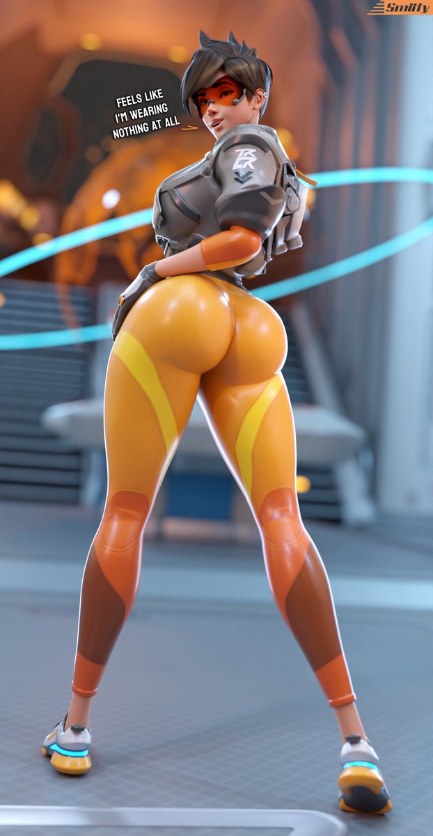 1girls 3d activision ass ass_focus athletic athletic_female badonkadonk big_ass big_booty blizzard_entertainment bodysuit brunette busty curvaceous curvy curvy_figure digital_media_(artwork) fat_ass female female_focus fit fit_female hourglass_figure human juicy_butt leggings lena_oxton lesbian light-skinned_female light_skin lips long_legs meme orange-tinted_eyewear overwatch overwatch_2 pawg presenting_hindquarters round_ass skin_tight slim_thick slim_waist smitty34 the_simpsons_reference tinted_eyewear tracer voluptuous wide_hips