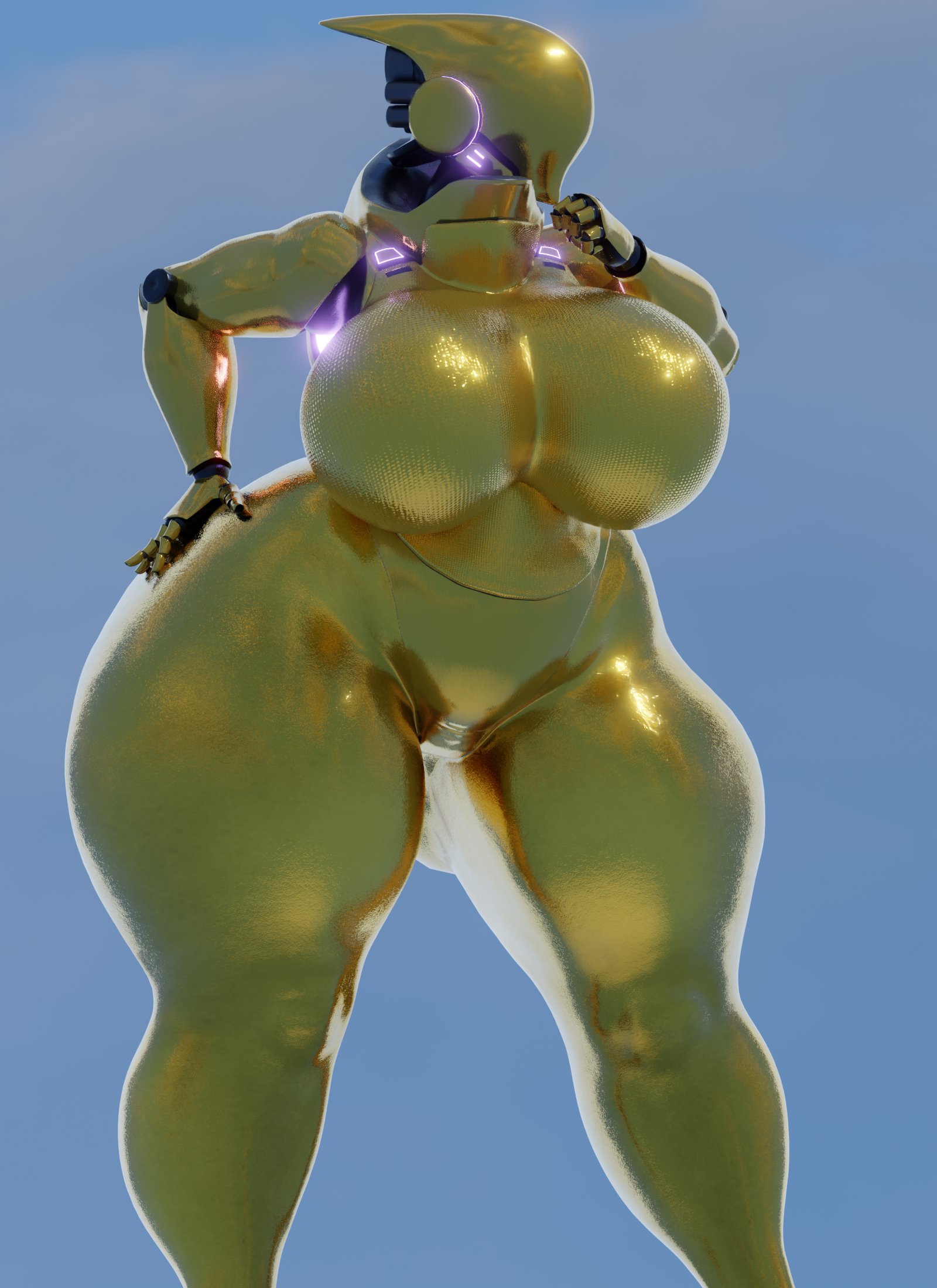1girls, 3d, ass, big ass, big breasts, breasts, butt from the front, coolmaster98, female, haydee, haydee (game), huge ass, huge breasts, robot, robot girl, solo, solo female, tagme, thick ass, thick thighs, wide hips