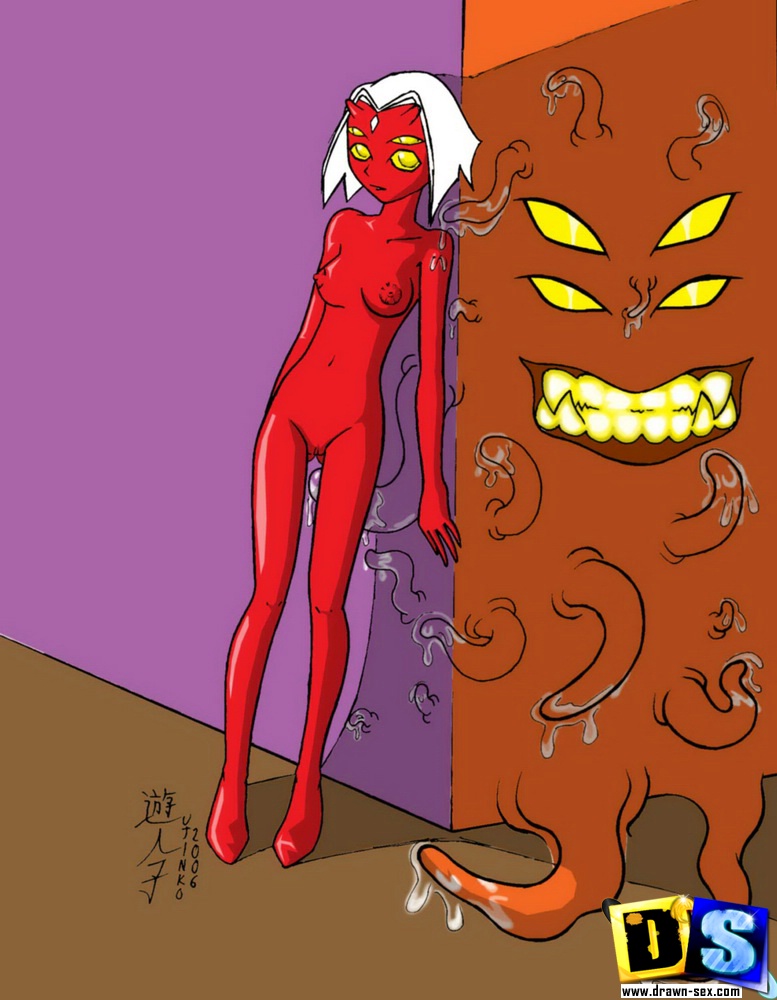 1girls 2006 2d 4_eyes dc_comics demon_girl demon_raven drawn-sex.com female female_only multi_eye nude nude_female rachel_roth raven_(dc) red-skinned_female red_skin straight_hair teen_titans ujinko white_hair