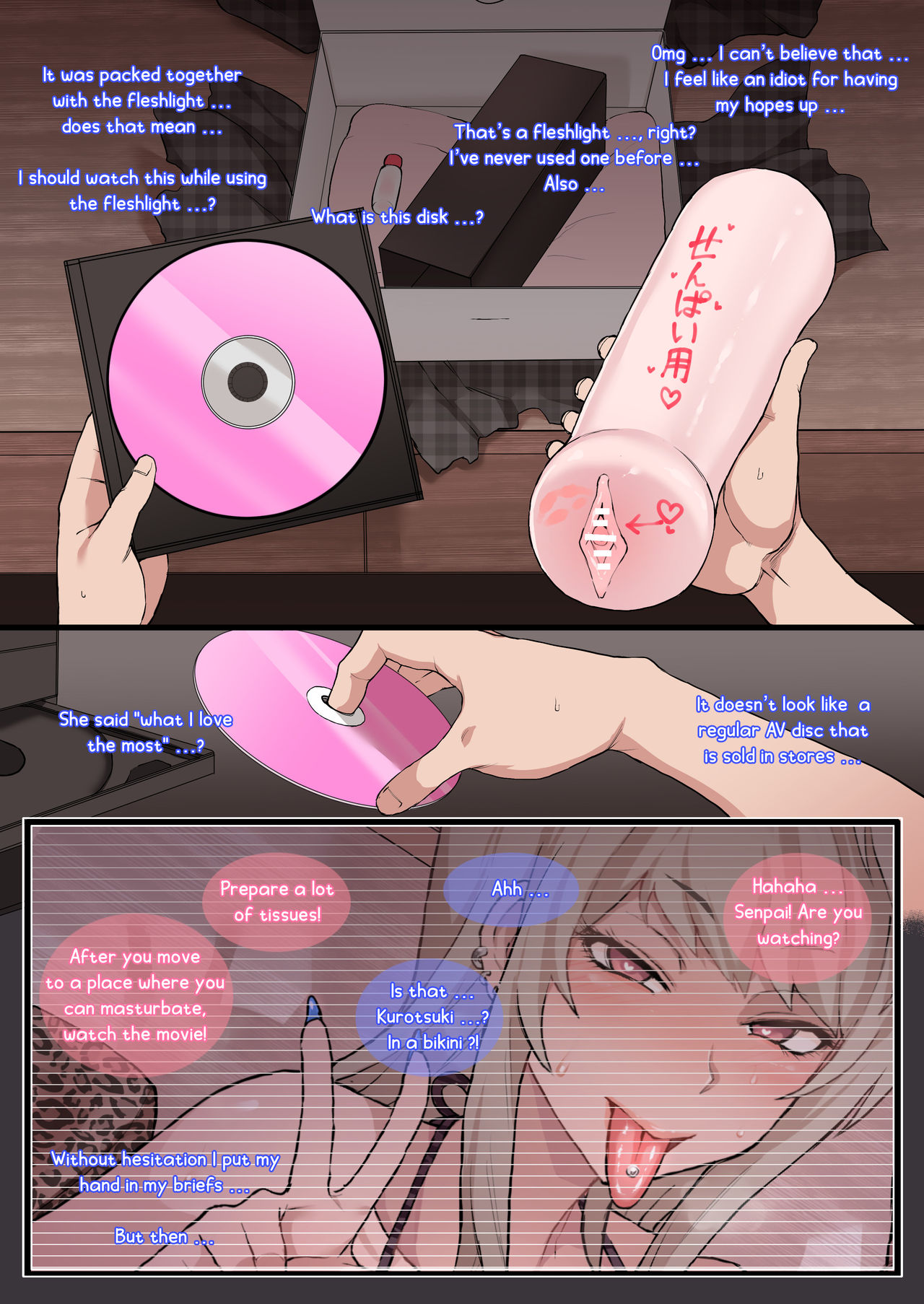 blonde hair, censored, cuckold, cuckold pov, english text, female, fleshlight, fleshlight for cuck, fringe, gyaru, imminent deepthroat, imminent oral, kurotsuki ray, netorare, oral, original, original character, original characters, petite, pink eyes, school uniform, schoolgirl, side ponytail, teasing cuck, teasing cuck with phone, terasu mc, text, tongue, tongue out, white hair