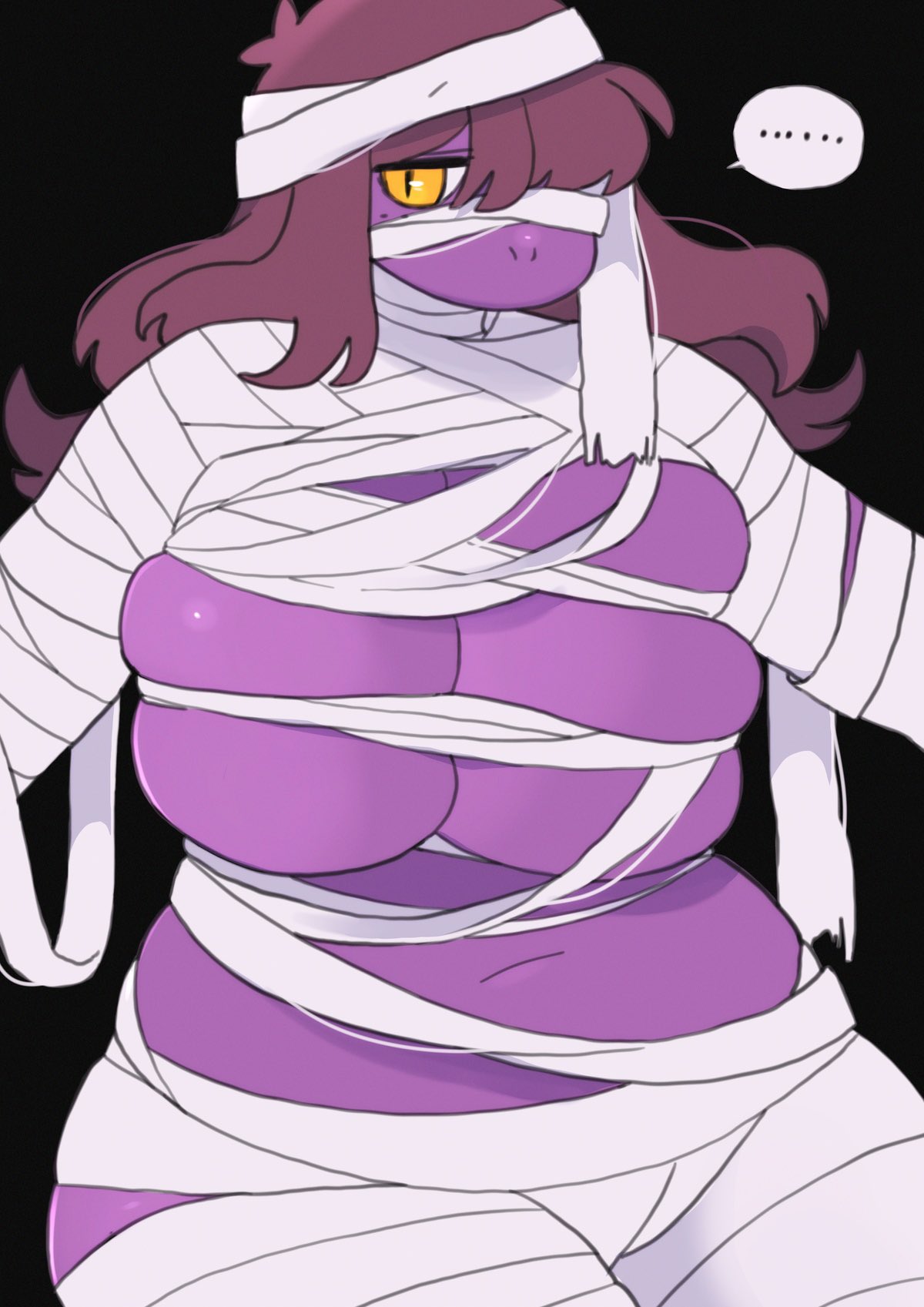big breasts, breasts, deltarune, deltarune chapter 2, female, susie (deltarune), tagme, underchikichan