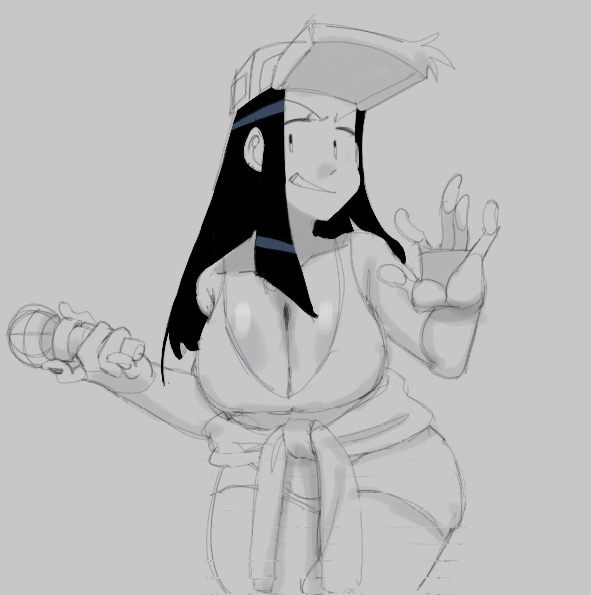 big breasts, breasts, cassette girl, female, female focus, female only, friday night funkin, newgrounds