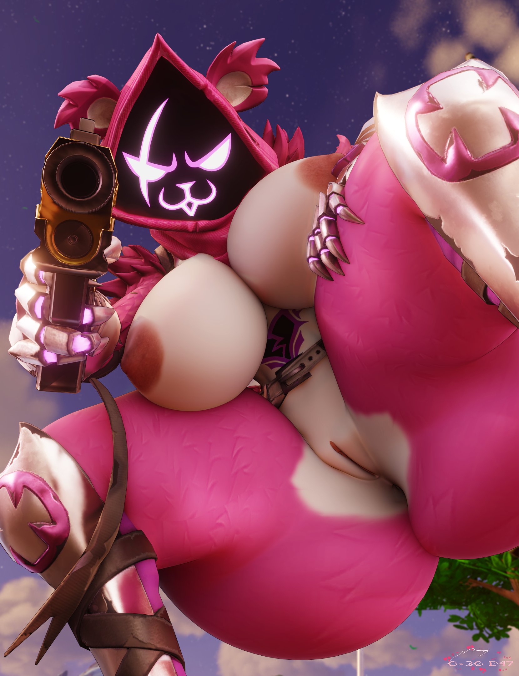 1girls, 3d, anthro, anus, ass, big ass, big breasts, big thighs, breasts, brown anus, female, female only, fortnite, fur, furry, geodat64, gigantic ass, gigantic thighs, gun, huge ass, huge breasts, huge thighs, pussy, raven team leader, raven team leader (cuddly), solo, solo female, tagme, thick hips, thick thighs, thighs, wide hips