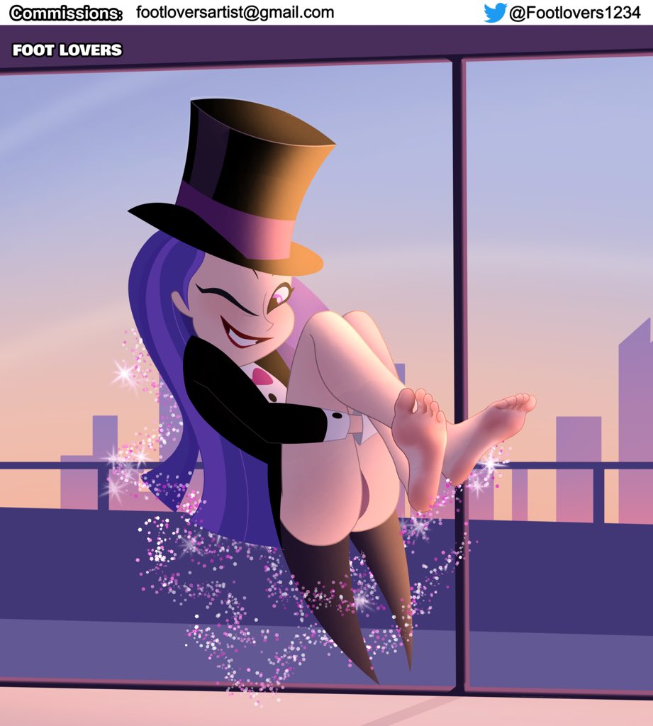 1girls, 2d, barefoot, dc, dc comics, dc super hero girls, feet, female, female only, foot fetish, foot focus, footlovers1234, fully clothed, magician, magician hat, no penetration, no sex, panties, soles, solo, solo female, zee zatara