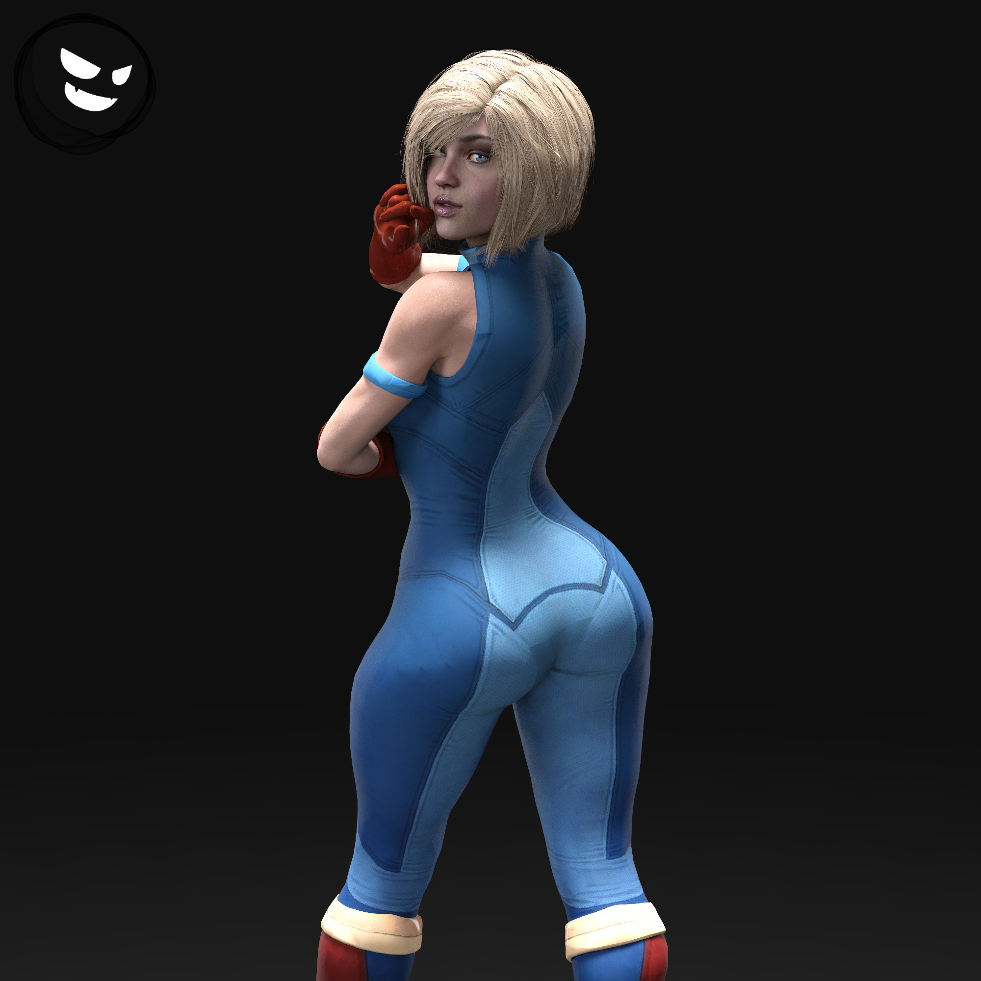 3d, 3d (artwork), ass, big ass, big butt, blonde hair, blue eyes, bubble butt, curvy, cute, daz studio, daz3d, dc, dc comics, female, gm studios, hourglass figure, injustice 2, kara zor-l, karen starr, medium hair, power girl, power girl (injustice), seductive, seductive look, sensual, supergirl (cosplay), superman (series), thick, thick ass, thick thighs, wide hips