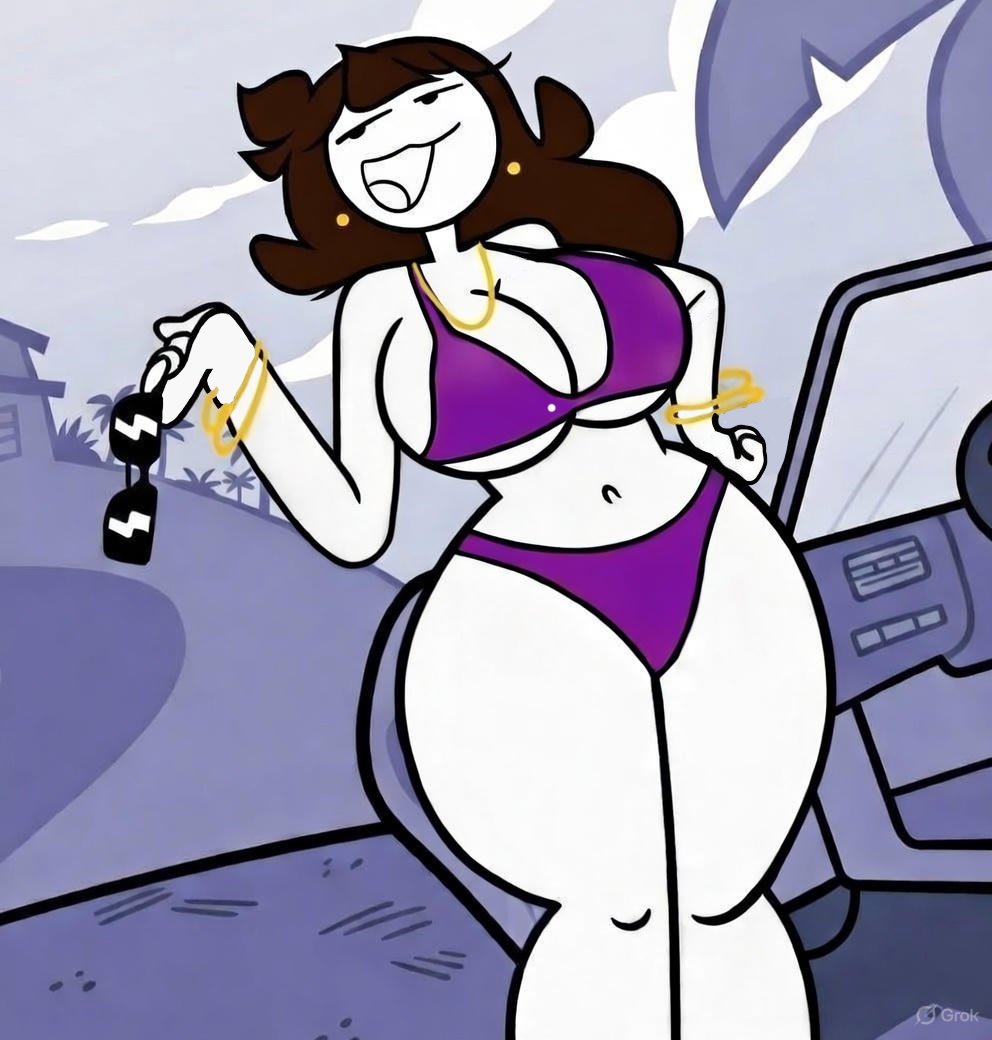 1girls alternate_version_available big_breasts bikini breasts brown_hair cleavage clothing dress edit jacket jaiden jaiden_animations jewelry red_dress revealing_clothes revealing_outfit screencap screencap_edit screenshot_edit shieldshroud sunglasses tagme thick_thighs thighs underwear youtube youtuber