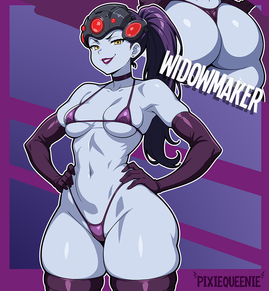 1girls, activision, amelie lacroix, ass, big ass, big breasts, blizzard entertainment, blue body, blue skin, blue-skinned female, breasts, bust, busty, chest, curvaceous, curvy, curvy figure, digital media (artwork), female, hips, hourglass figure, huge ass, huge breasts, large ass, large breasts, legs, mature, mature female, overwatch, overwatch 2, pixiqueenie, slim waist, thick, thick hips, thick legs, thick thighs, thighs, voluptuous, waist, wide hips, widowmaker