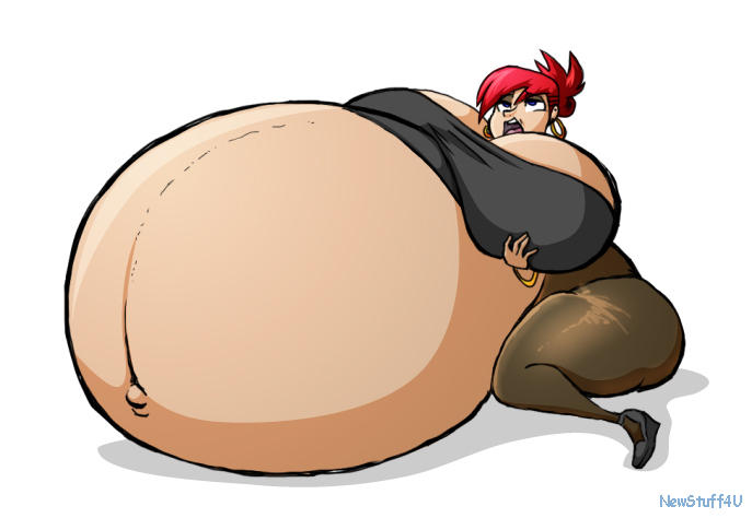 1girls belly belly_expansion belly_inflation big_belly big_breasts breasts earrings expansion female foster's_home_for_imaginary_friends frankie_foster huge_belly huge_breasts hyper_pregnancy inflated_belly inflation newstuff4u pregnant red_hair