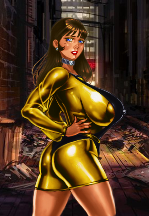 big_breasts breasts dc_comics female female_only laurie_juspeczyk nipples rinaldi silk_spectre tsava592 watchmen