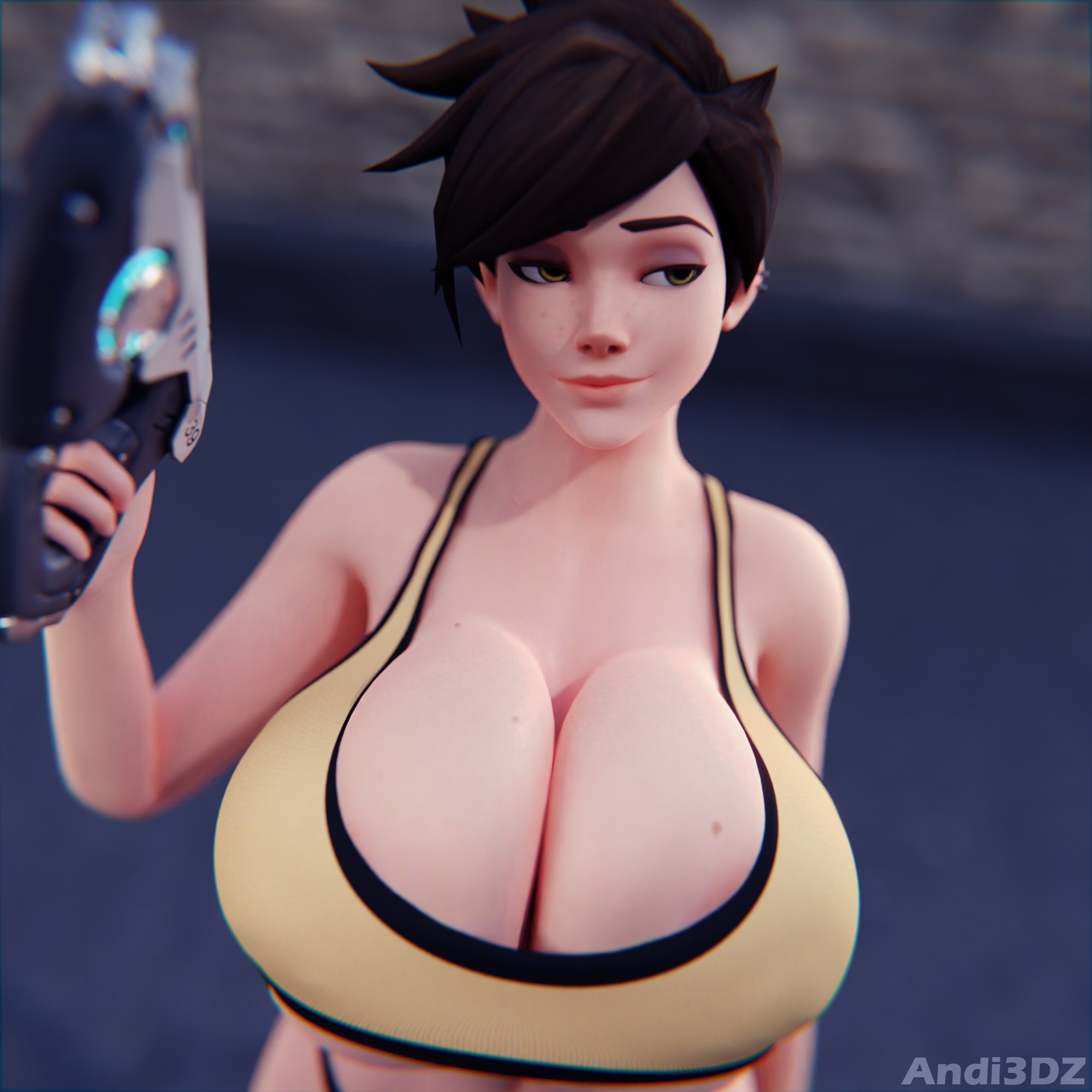 1girls, 3d, activision, andi3dz, ass, athletic, athletic female, big ass, big breasts, blizzard entertainment, bottom heavy, breasts, british, british female, busty, caucasian, caucasian female, chest, cleavage, curvaceous, curvy, curvy figure, digital media (artwork), eyebrows, eyelashes, eyes, female, female focus, female only, fit, fit female, hair, hips, hourglass figure, huge ass, huge breasts, human, large ass, large breasts, legs, lena oxton, light skin, light-skinned female, lips, mature, mature female, overwatch, overwatch 2, slim waist, thick, thick legs, thick thighs, thighs, top heavy, tracer, upper body, voluptuous, waist, wide hips