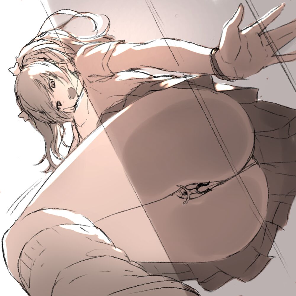 1boy, 1girls, ass, ass on face, big ass, butt crush, facesitting, female, fetish, giantess, male, size difference