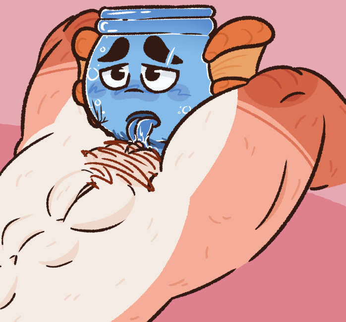 abs, alternate version at source, alternate version available, cunnilingus, cuntboy, dandy's world, eating pussy, finn (dandy's world), intersex, male, muscular, muscular male, oral, pussy, ransomspool, shrimpo (dandy's world)