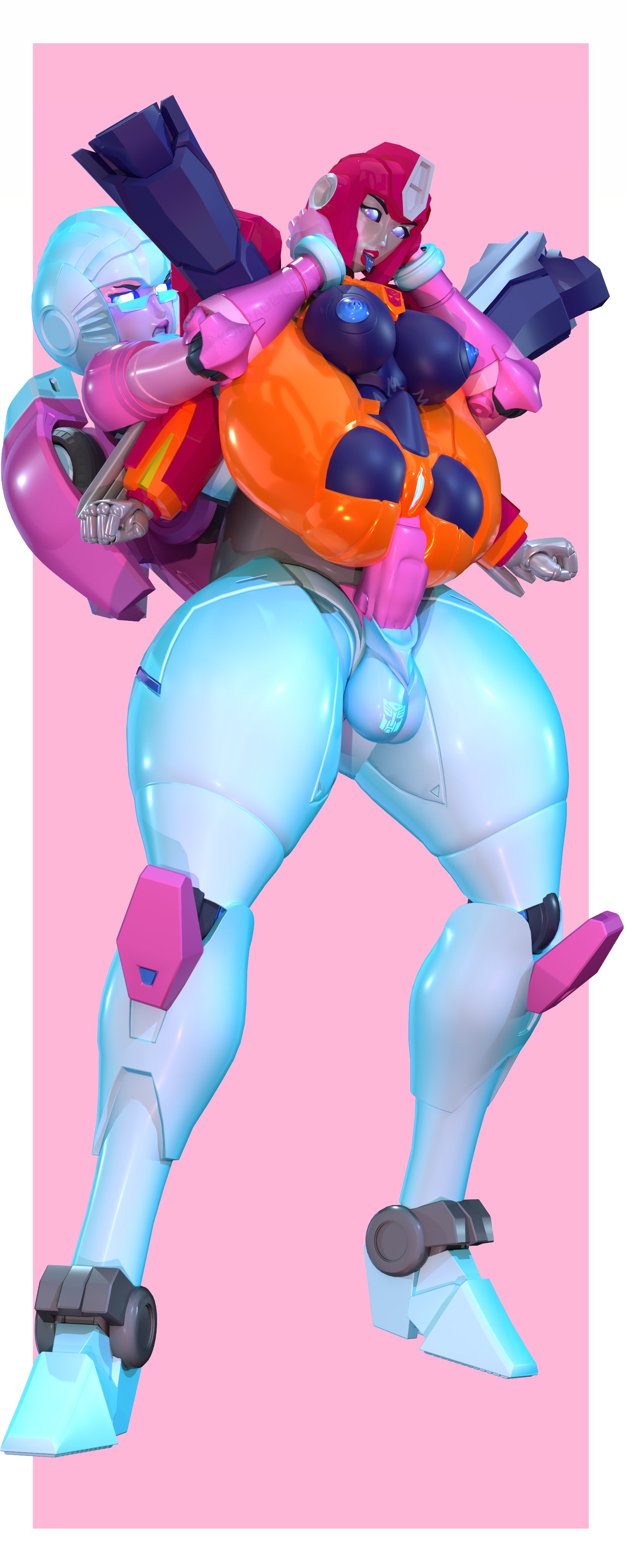 1futa, 1girls, 3d, ahegao, anal, anal sex, arcee, arcee (g1), arcee (g1) (trawert), balls, big breasts, breasts, female, fembot, full nelson, full nelson (legs held), futa on female, futanari, genderswap, genderswap (mtf), glasses, hot rod, intersex, komradederp, nipples, penis, pussy, robot, robot girl, rule 63, sex, testicles, thick thighs, transformers, transformers g1