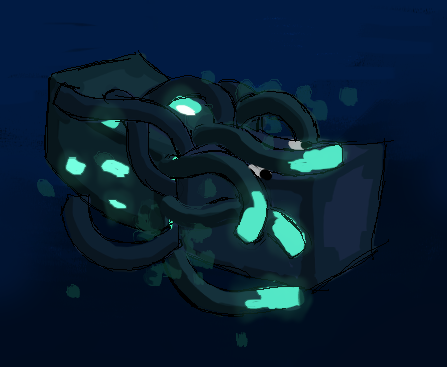 ambiguous_gender ambiguous_penetration dim_lighting glow_squid_(minecraft) glowing minecraft mob_vote penetration squid squid_(minecraft) underwater worm_(artist)