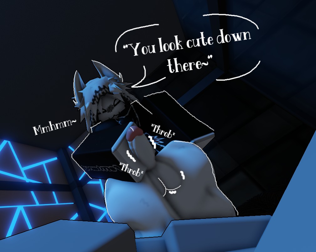1boy 3d anonymous_artist anthro attolens balls canid canine genitals humanoid looking_at_viewer male mammal masturbating_to_viewer masturbation roblox robloxian solo source_request tagme thick_thighs throbbing throbbing_balls
