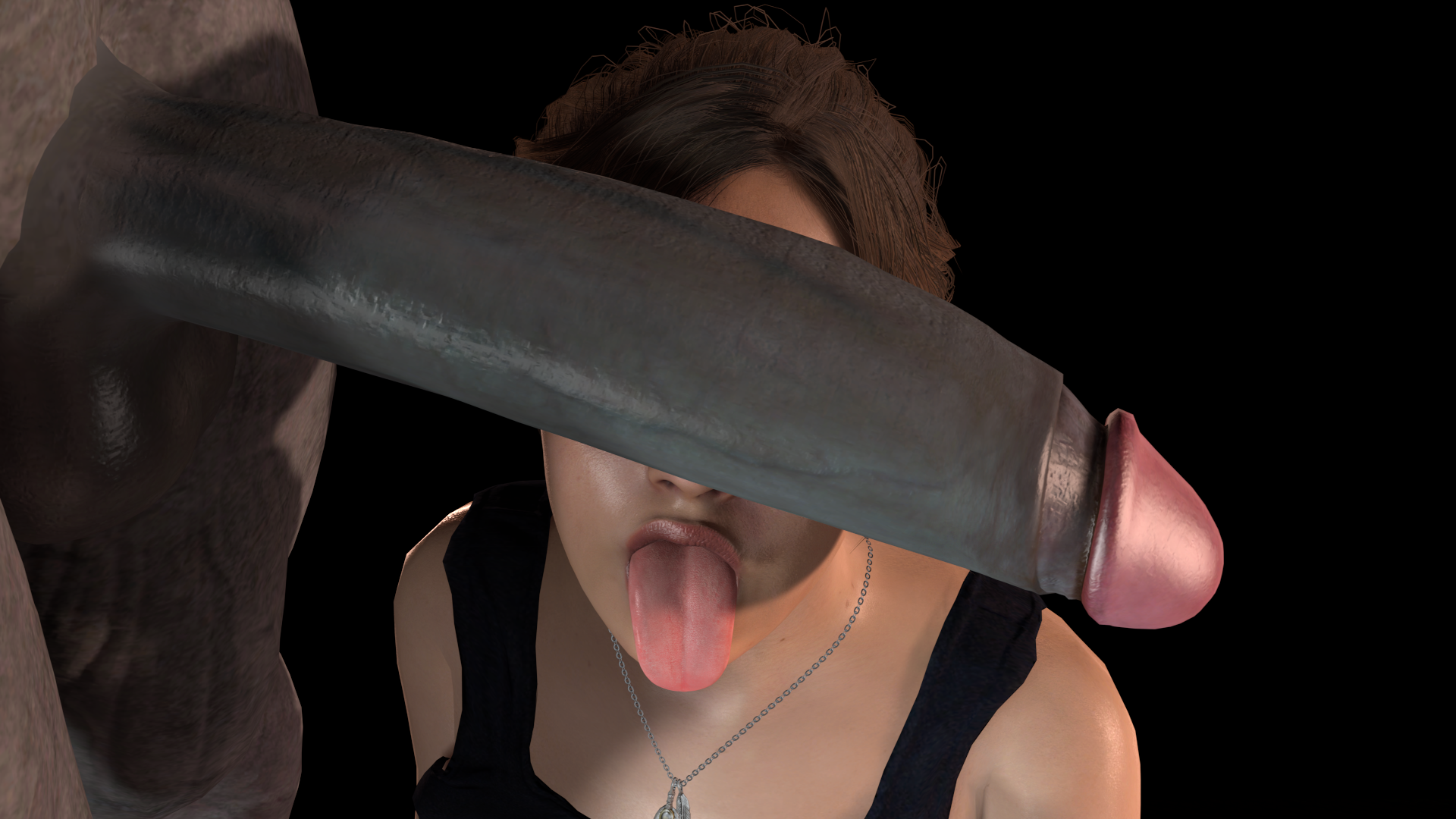 1girls, 1monster, 3d, cant see the haters, capcom, claire redfield, colored, couple, couple sex, female, happy, happy sex, happy trail, love, lovers, male, monster, mr x, penis, resident evil, resident evil 2, resident evil 2 remake, size difference, stephanie23, tagme, tyrant