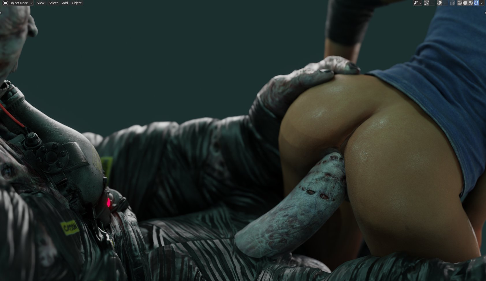 1boy, 1girls, 3d, back view, capcom, colored, female, jill valentine, jill valentine (sasha zotova), male, monster, nemesis (resident evil), resident evil, resident evil 3, resident evil 3 remake, stephanie23, straight, tagme, tyranted