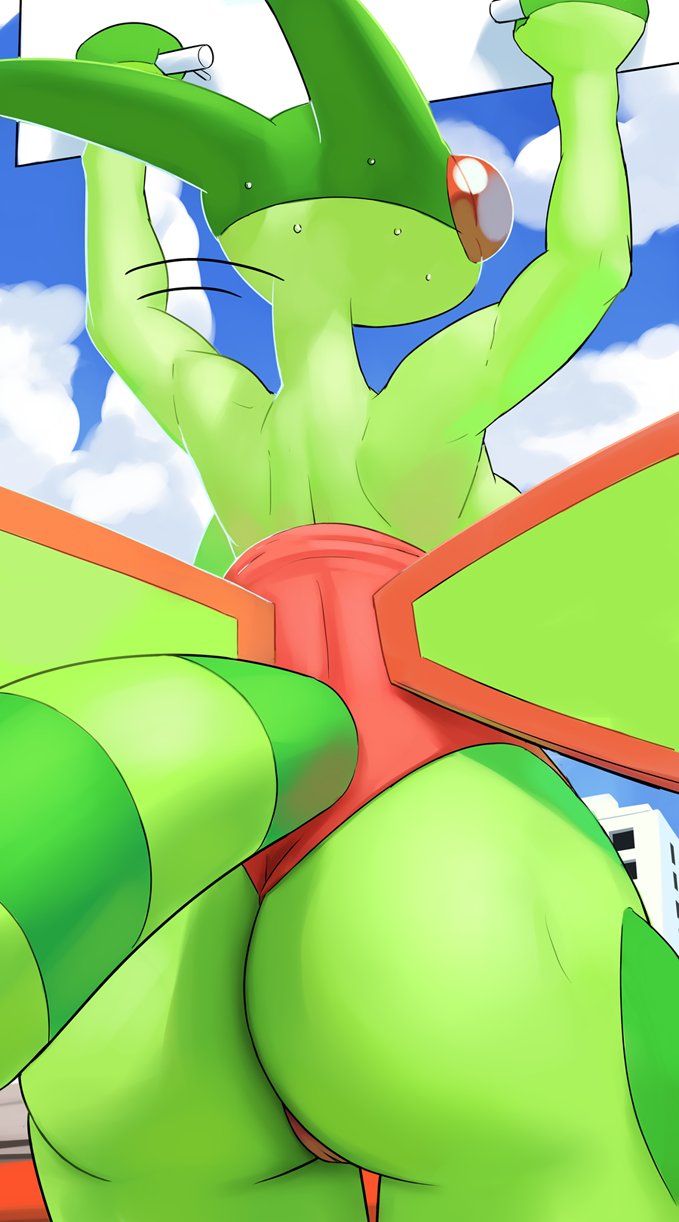 ass, big ass, bubble ass, bubble butt, female, flygon, ozoneserpent, pokémon (species), pokemon, pokemon (species), pokemon only, tagme