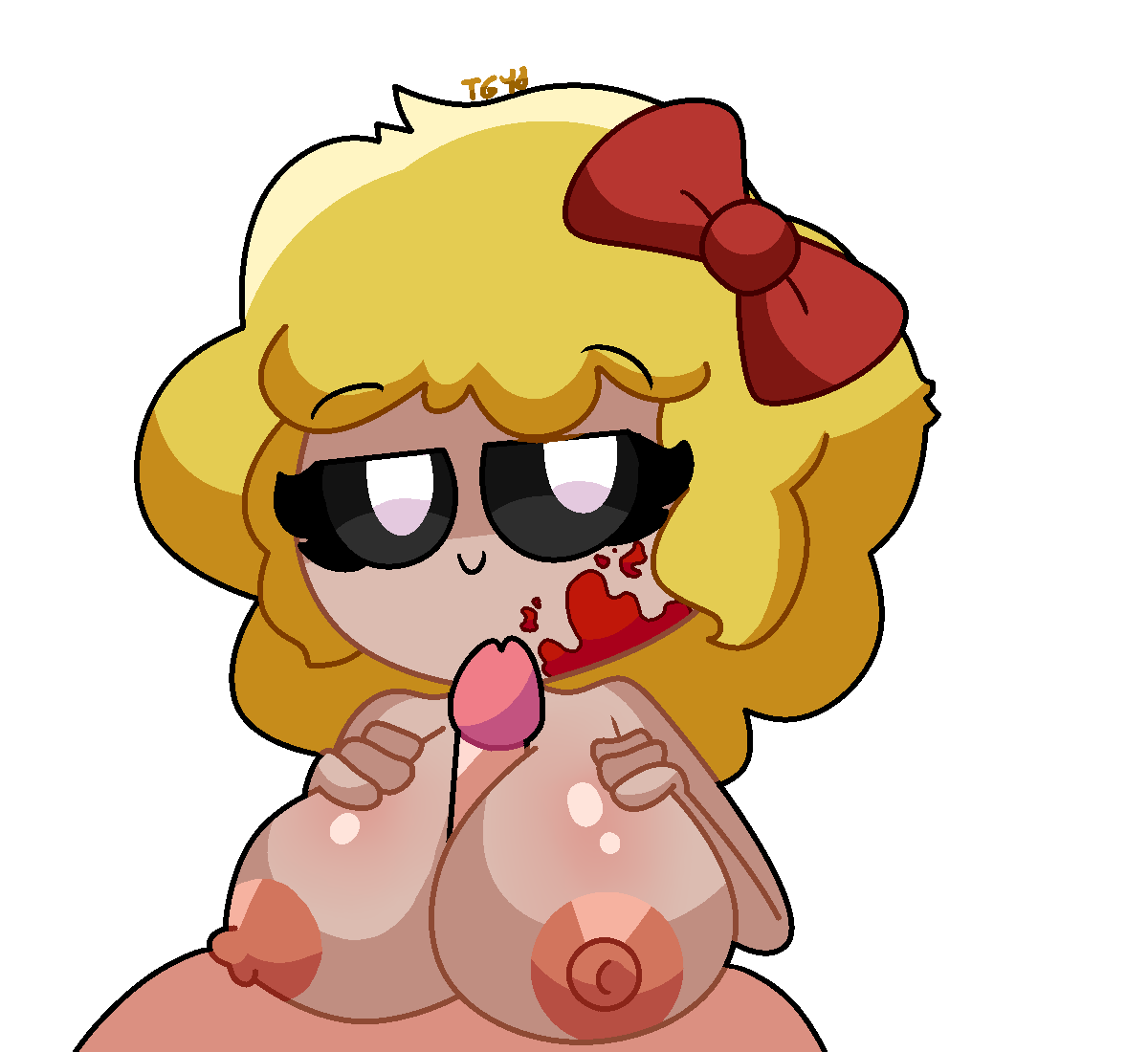 magdalene(the_binding_of_isaac) male nipples no_background paizuri the_bind...