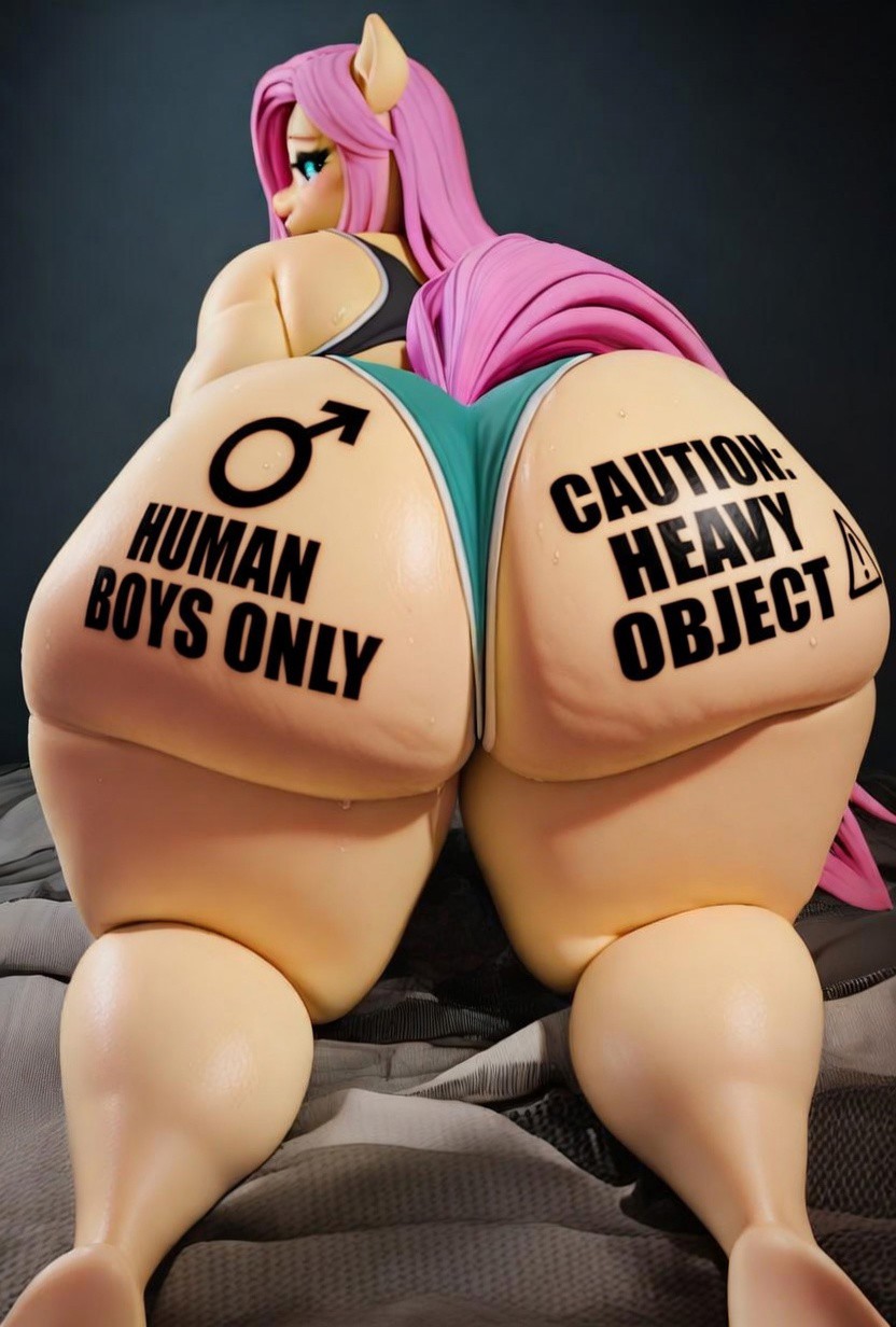 1girls, aged up, ai generated, anthro, anthro female, ass, ass focus, bbw, big ass, caption, cellulite, cellulite ass, daballsman, dumptruck ass, equine, fat ass, female, female only, fluttershy (mlp), friendship is magic, furry, furry female, green panties, hasbro, horse, horse girl, huge ass, human supremacy, humaned, illustrious (stable diffusion), large ass, larger female, mature female, my little pony, older female, panties, presenting hindquarters, shaking ass, shaking butt, showing off, solo, solo female, teasing, teasing viewer, text, twerk, twerking, wide hips