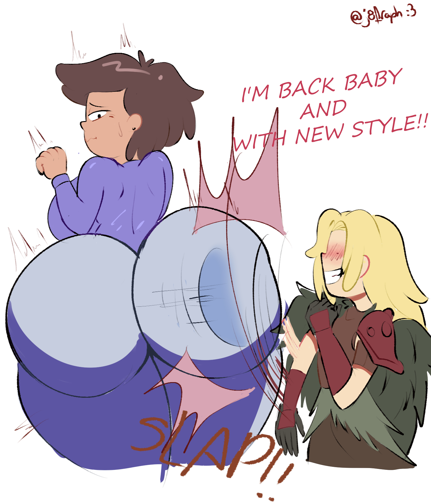 2girls, age difference, aged up, amphibia, artist name, artist signature, asian female, ass, ass slap, backboob, big ass, big breasts, big butt, big hips, big thighs, blonde hair, breasts, brown hair, bubble ass, bubble butt, busty, curvy, dark skin, dark-skinned female, disney channel, fat ass, female, female focus, female only, femdom, femsub, gigantic ass, gigantic butt, height difference, hourglass figure, huge ass, huge breasts, huge butt, huge hips, huge thighs, interracial, interracial yuri, j8fraph, large ass, large breasts, large butt, light skin, light-skinned female, mature, mature female, medium hair, milf, motion lines, mrs. boonchuy, multiple females, multiple girls, onomatopoeia, oum boonchuy, sasha waybright, size difference, spanking, straight hair, sweatdrop, tagme, thick ass, thick thighs, thighs, voluptuous, wide hips, yuri