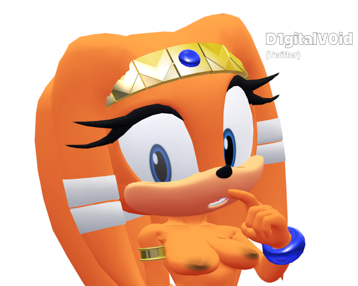 3d 3d_model breasts mobian mobian_(species) mobian_echidna sega sonic_(series) sonic_adventure sonic_the_hedgehog_(series) tagme tikal_the_echidna