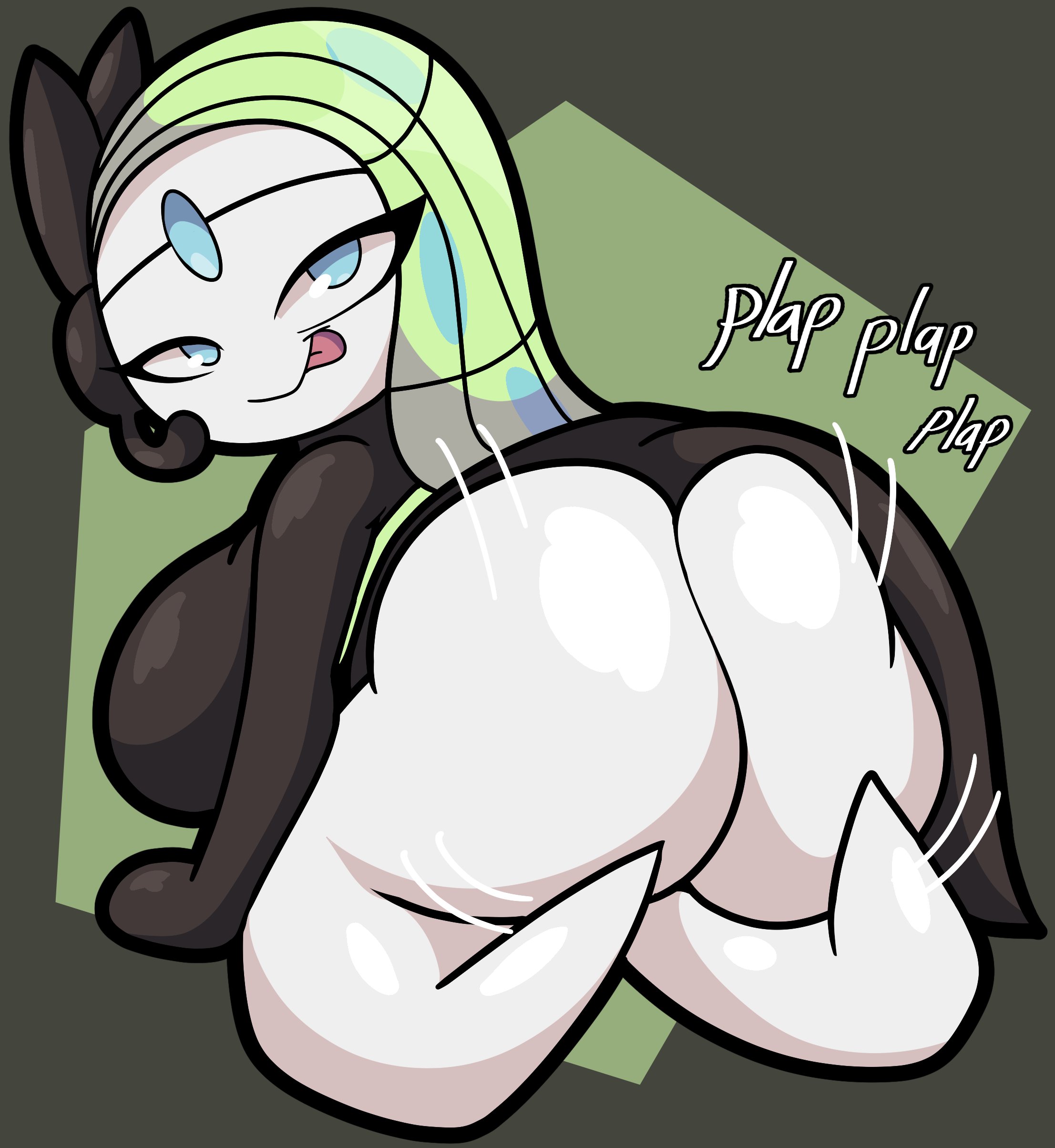 1girls, 2022, ass, ass clapping, ass focus, backboob, big breasts, breasts, bubble ass, bubble butt, casual, casual nudity, clapping cheeks, clothed, cute, female, female only, huge ass, huge breasts, looking at viewer, looking back, meloetta, no underwear, pokémon (species), pokemon, pokemon (species), pokemon bw, shortstack, someth1ngoranother, tagme, teasing, twerking, underass
