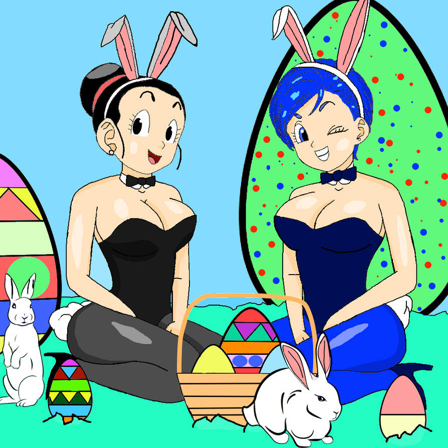 2019 2girls :d ;d asian asian_female bare_shoulders big_ass big_breasts big_butt big_thighs black_eyes black_hair black_hair_female blue_eyes blue_hair blue_hair_female bob_cut bowtie bowtie_collar breasts bulma_(bunny) bulma_(dragon_ball) bulma_briefs bunny bunny_costume bunny_ear bunny_ears bunny_girl bunny_tail bunnygirl bunnysuit chichi cleavage clothed clothed_female clothes clothing curvaceous curvaceous_body curvaceous_female curvaceous_figure curvaceous_hips curvy curvy_body curvy_female curvy_females curvy_figure curvy_hips curvy_thighs digital_drawing_(artwork) digital_media_(artwork) dragon_ball dragon_ball_super dragon_ball_z earrings easter easter_basket easter_bunny easter_egg easter_eggs female female/female female_focus female_human female_only females females_focus females_only hairbun holidays looking_at_viewer looking_pleasured milf old_art pantyhose playboy_bunny rabbit rabbit_ears rabbit_girl rabbit_tail red_hairband shiny shiny_ass shiny_body shiny_breasts shiny_clothes shiny_hair shiny_skin shoulders skyfall1999 smile smile_at_viewer smiley_face smiling smiling_at_viewer thick thick_ass thick_body thick_breasts thick_butt thick_hips thick_legs thick_thighs thighs white_earrings wink winking winking_at_viewer