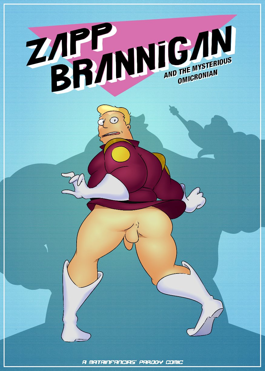 alien anus ass backsack balls bottomless clothed clothing comedy_central cover duo futurama genitals hi_res human human_on_humanoid humanoid imminent_rape interspecies male male/male male_only mammal matainfancias omicronian penis ray_gun silhouette zapp_brannigan