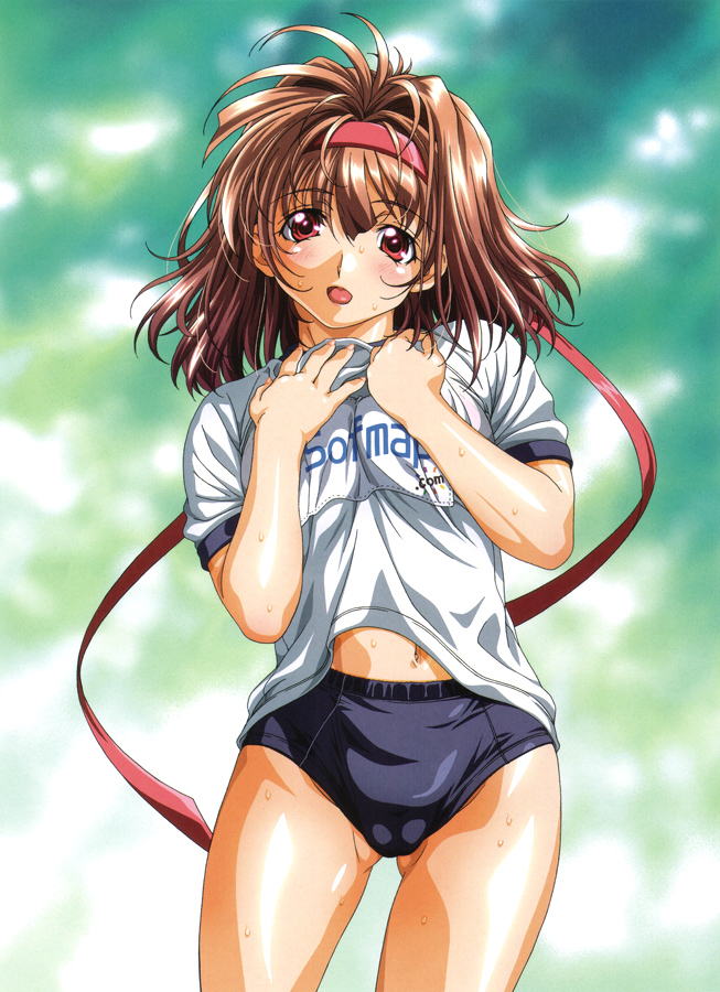 buruma gym_uniform kawai_rie lovers_(game) solo taki_minashika