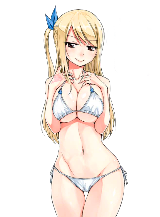 1girls almost_naked belly belly_button big_breasts bikini blonde_hair blue_ribbon bra breasts brown_eyes eyes fairy_tail female female_only half-closed_eyes half-dressed hands_on_breasts hiro_mashima horny inviting legs light-skinned_female light_skin long_hair looking_at_viewer lucy_heartfilia no_background panties petite petite_body petite_female princess skinny smile smiling smiling_at_viewer squeezing squeezing_breast tattoo tattoo_on_hand tight_clothing tight_panties tight_pussy tights underwear waist white_background white_bra white_panties white_skin