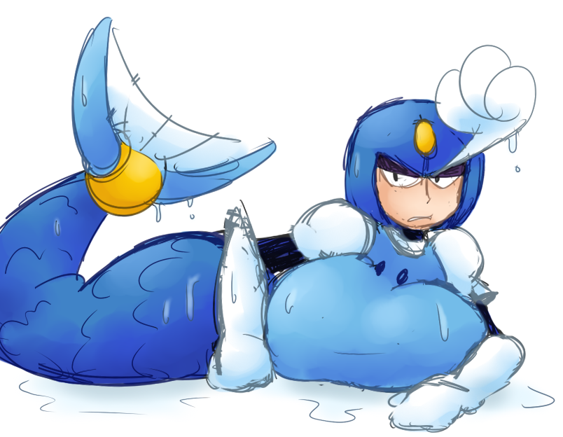 color edit fupoo huge_breasts mega_man mega_man(classic) splash_woman tagme ucnsfw