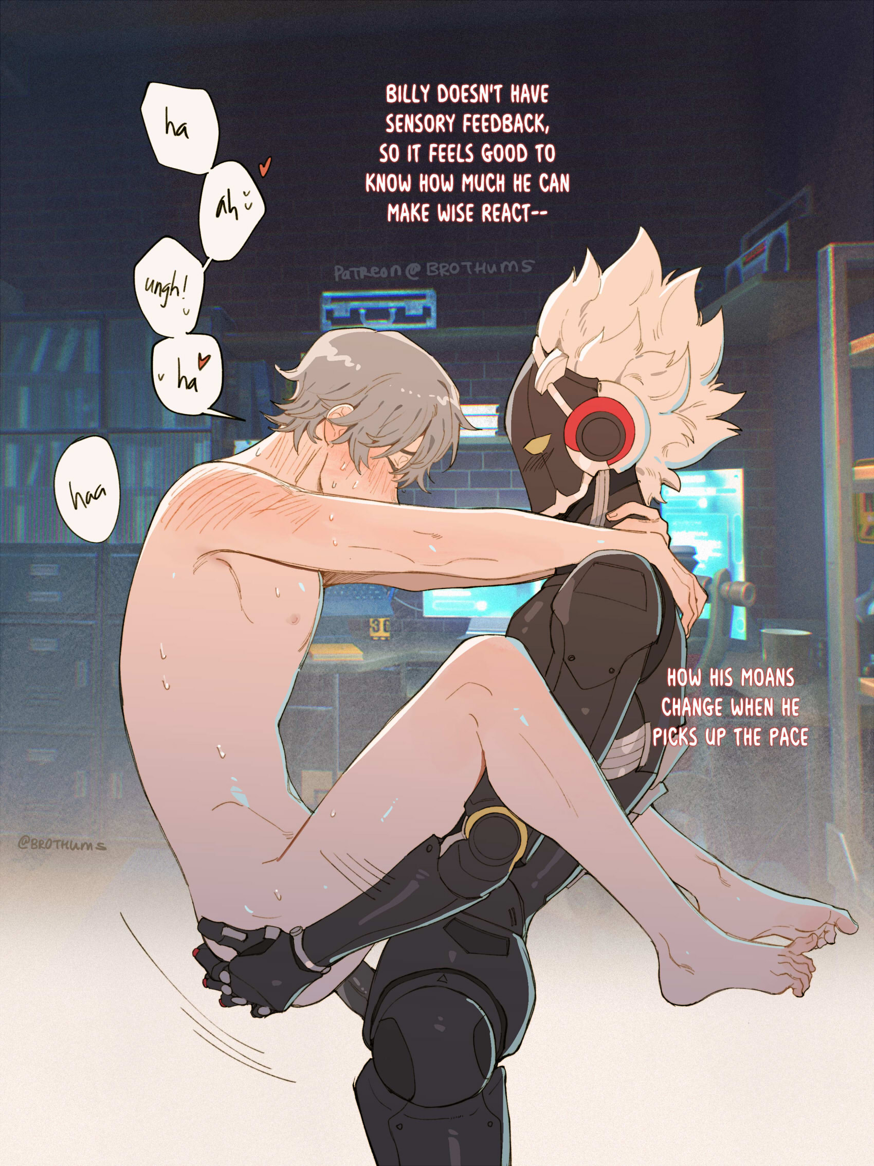 2boys, anal, billy kid (zenless zone zero), brothums, gay, hoyoverse, male, male only, tagme, wise (zenless zone zero), yaoi, zenless zone zero