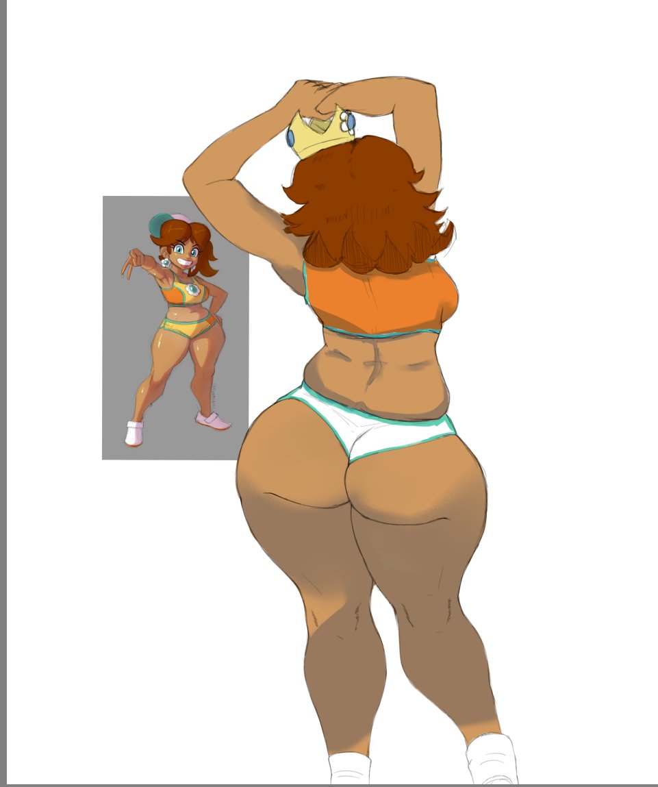 Princess Daisy (Mario (Series)) Rule 34 Image
