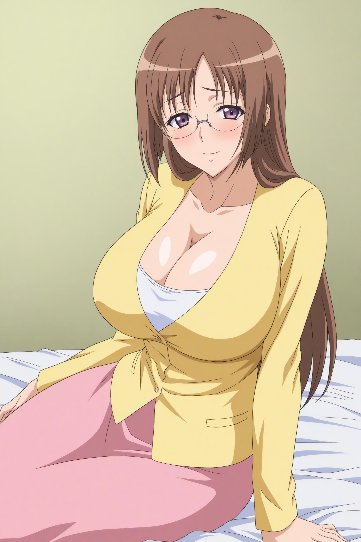 Amagiri Haruna (Wana -Hakudaku Mamire No Houkago-) Rule 34 Image
